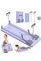 (Purple) Pilates Board - Pilates Reformer Set Multi-Purpose Foldable Pilates Reformer Board for Home, 5 in 1 Pilates Sliding Board (Purple) - 2