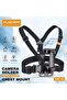 CX-10 Chest Mount Phone Holder Body Belt Adjustable Harness for Smartphones & Action Cameras