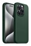 Case for iPhone 15 Pro Max Cover Green Slim Fit Soft Back TPU Cover Flexible Silicone Cover Matte for iPhone 15 Pro Max