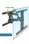 Full Motion TV Wall Mount – Articulating Swivel Bracket for 40”-80” Flat Screen TVs - 2