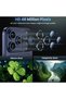 Camera Lens Protector for iPhone 17 Pro Max | Metal Tempered Glass Rear Lens Cover | Anti-Scratch, Anti-Break, Case-Friendly, Strong Adsorption & HD Clarity – Black Titanium - 3