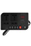 Compact and Efficient 300W Car Inverter: Convert 12V/24V DC to 220V AC with 4 USB Ports for Quick Charging and Dual Universal Sockets - 3