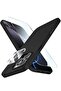 iPhone 16 Pro Black Case – Ultra-Thin Matte Cover with Camera Lens and Screen Protectors, Soft Touch, Shockproof