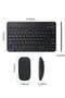Rechargeable Bluetooth Keyboard and Mouse Combo Ultra-Slim Portable Compact Wireless Mouse Keyboard Set - 6