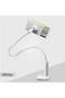 360 Degree Rotating Mobile Phone Tablet Universal Lazy Holder White - 3
