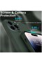 iPhone 14 Pro Max Case with Screen Protector Soft Flexible Silicone Gel Rubber Bumper Cover Slim Fit - 5