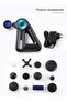 Triangle Deep Tissue Body Massager Gun with 12 Pro Massage Heads – High-Power Percussion Therapy - 7
