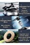 Blue Helicopter Solar-Powered Car Air Freshener – Rotating Aromatherapy Ornament with Aviation Alloy Build - 5