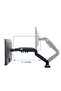 Monitor Desk Mount Stand Full Motion Swivel Arm Gas Spring for 17in-30in Computer From 4.4lbs to 14.3lbs Black - 5