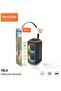 TB-2 Portable Wireless Bluetooth Speaker with RGB Lighting, 30W Powerful Sound, Multi-Function Button Control, Compact Design for Home, Travel, Party & Outdoor Use – Black - 5