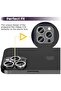 iPhone 14 Pro 6.1 inch /14 Pro Max 6.7 inch Camera Lens Protector, Set with Diamonds Bling Camera Cover Tempered Glass for iPhone 14 Pro Max /14 Pro [Perfectly Fit] - Diamond Black - 5