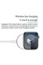 S9 2.2 Inch Full Screen AMOLED Display Smart Watch With 3 Pair Strap and Wireless Charger For Ladies and Gents Silver - 5