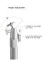 Universal Extending Projector Ceiling Mount Hanger – 360° Rotatable Head, Extendable Length - 3