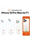 iPhone 15 Pro Max 6.7” Case – Midnight Blue, Silky-Soft Liquid Silicone with Shockproof Rubber, Includes Screen Protector - 2
