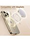 Electroplated Case for iPhone 15 Pro Max 6.7-Inch, Camera Lens Full Protection, MagSafe Compatible, Shockproof TPU - 4