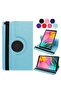 Samsung Galaxy Tab A7 Lite 8.7 2021 Case 360 Degree Rotating Stand [Auto Sleep/Wake] Folio Leather Smart Cover Case for Samsung Tab A7 Lite 8.7 inch 2021 Tablet [SM-T220/T225/T227](Light Blu