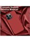 iPhone 14 Pro Max Case with Screen Protector, Soft Flexible Silicone Gel Rubber Bumper Cover, Red - 2