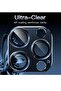 Camera Lens Protector Compatible With iPhone 15 Pro Max, 9H Tempered Glass Ring Cover - 5