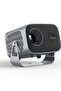 Android Smart 4K BT 5.2 LED Projector with 5G WiFi 5 Electric Focus, 360 Degree Rotating, Wireless Mirror Phone Video Projectors.