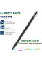 Stylus Pen Digital Pencil Fine Point Active Pen for Touch Screens, Compatible with phone Tablets (Black) - 5