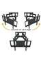 TV Stand/Wall Mount for 26-75 Inch TV with Rugged Double Arm Bracket, Holds Up to 40kg - 5