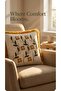 Premium Punch Embroidery Cushion Cover 40 cm X 40 cm - 1 Piece - 6