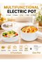 2L Electric Mini Hot Pot with Steamer | Portable Non-Stick Electric Cooker | Dual Power 250W/600W | - 2
