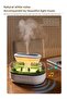 USB Mini Ultrasonic Air Humidifier and Aroma Essential Oil Diffuser for Home and office – Quiet Mist, Aromatherapy, Desktop Purifier with Simulation Light, 250ml - 4