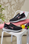 حذاء جري نسائي من ماركة BUNDLE Memory Lace-Up - أسود - 2