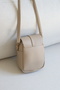 Double Zippered Cross Strap Women's Shoulder Bag En16 Length22 - 4