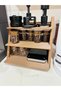 3-Tier Multi-Purpose Organizer Shelf - Coffee Corner and Desktop Organizer (Available in Desired Color)