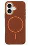 Spt-Gld iPhone 17 Luno Leather Magsafe Cover (225548) - Brown