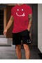 Unisex Oversize Shorts Set Short Sleeve T-Shirt Comfortable Fit Summer Casual Sports