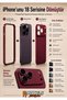18 Pro Max Bordo Conversion Set for iPhone 13 Pro Max Back Cover + Aluminum Side Frame Premium Quality - 4