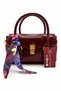 Eve Flor Burgundy Women's Hand and Shoulder Bag with Lock Mechanism Stylish Daily Bag