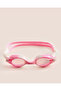 Kids Pink And White Swimming Goggles With Earplugs