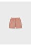 Newborn Baby Combed Cotton Shorts Set Beige - 2