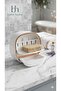 Adhesive Wall Mounted Soap Holder Anti-Drip Bathroom Kitchen Soap Organizer - 2