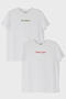 Need You I'M Here Couple White T-Shirts
