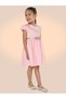 Girls Embellished Festive Dress with Bow Belt - 3