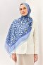 Tencel Monare Shawl Coral Baby Blue