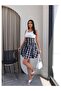 Eyelet Detail Mini Dress - 2