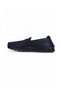 Women's Genuine Leather Black Laser Cut Ballerina Shoes Thick Toothed Gel Sole Slip on - 3