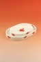 Flowers Orange 2 Size Porcelain Kayak Plate
