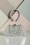 Natural Stone Evening Dress Bag with Crown Gift - Sparkling Special Design Evening Bag and Natural Stone Crown Combination Set - 4