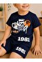 Crazy Boy Printed Boys' Shorts and Top Two-Piece Summer Cotton Set - 2