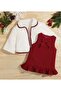 Girl's 2-Piece Combination Woven Stylish Outfit - 2