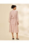 Women Pink Printed Casual Dress - 3
