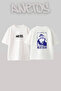 Billie Eilish_159 Design Printed Oversize White T-Shirt