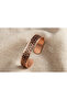 Copper Triangle Geometric Pattern Adjustable Cuff Bracelet |   New Series - 6